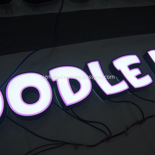 Outdoor Illuminated Signs Letter